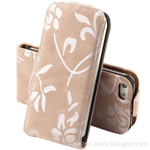 Universal Flip Leather Mobile Phone Case for Smartphones, with Slim Design